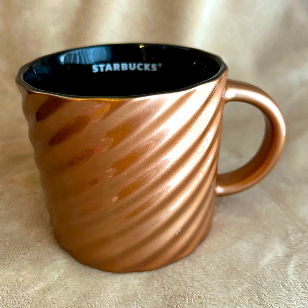 Starbucks 2024 copper swirl coffee mug